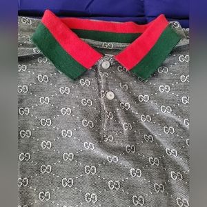 Gucci XL Long Sleeve Collard Shirt